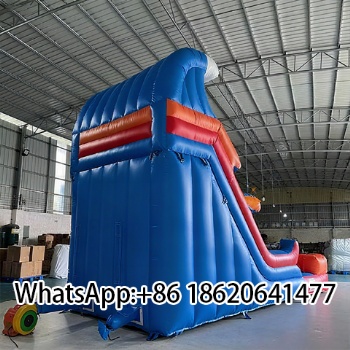 Commercial Bouncer Slide with Pool Outdoor  Jumping Water Slides For Kids
