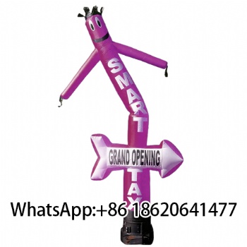 Eye Catching Wholesale Outdoor Inflatable Sky Air Dancer Advertising Sign Direction with Blower