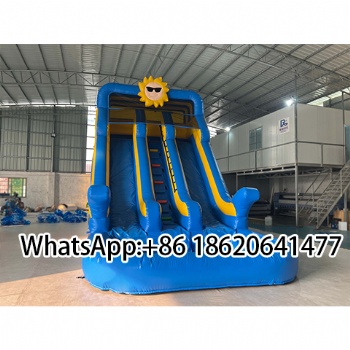 Hot Sale Inflatable  Water Slide with Pool Jumping Bounce for Outdoor