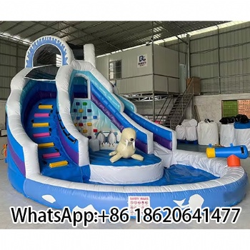 New Design Inflatable Water Slide Outdoor Bounce House  for  Kids