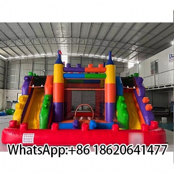 New Trend Inflatable Bounce House Jumping Castle Combo for 0utdoor