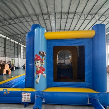 PAW Patrol-themed inflatable slide water slides for pool