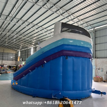 Ocean-themed Inflatable Slide outdoor blow up water slide kids