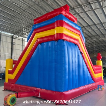 LEGO-Themed Inflatable castle Slide inflatable air castle jumping castle