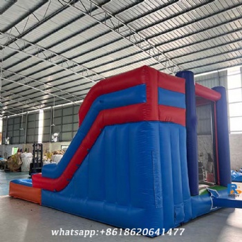 Batman-Themed Inflatable Water Slide    outdoor blow up water slide kids