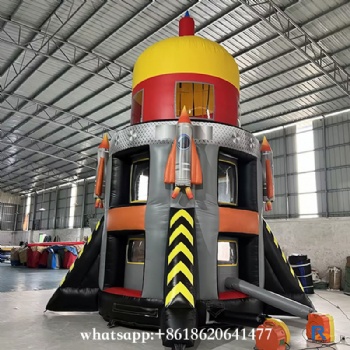 Inflatable game of Rocket Themed