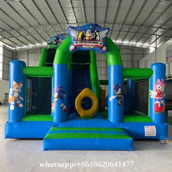 Sonic the Hedgehog   inflatable   Bounce House