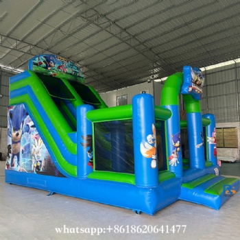 Sonic the Hedgehog inflatable Bounce House