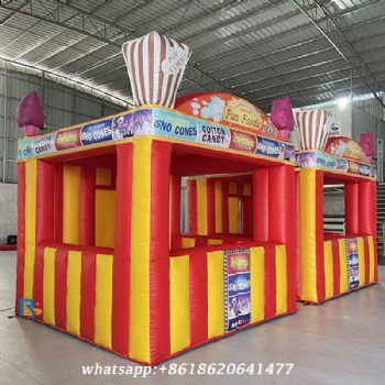 Inflatable Fun Food Booth advertising inflatables