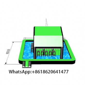 Buy Factory Hot Sale Use Inflatable Water bar Tent, Outdoor Inflatable Beach Pub Shelters Rents Marquee, air Seal Tents Sale