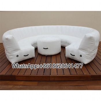 New Design Inflatable Couch Self Inflatable Sofa Camping Couch for Kids and Adults
