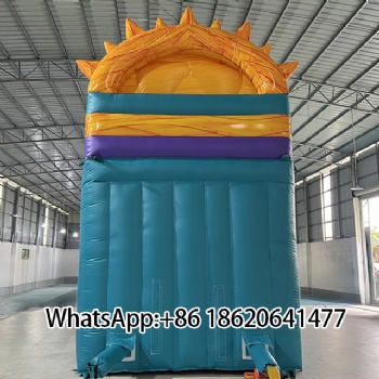 Indoor Tropical Paradise Inflatable Water Slide Fun