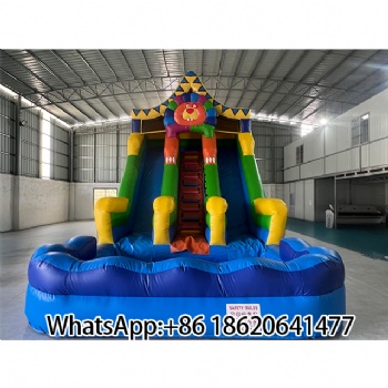Inflatable Water Slide with Safety Design: Ideal for Home & Playground Use