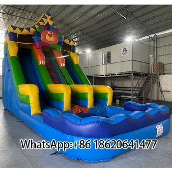 Inflatable Water Slide with Safety Design: Ideal for Home & Playground Use