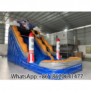 Commercial Inflatable Water Slide: Space - Inspired Thrills