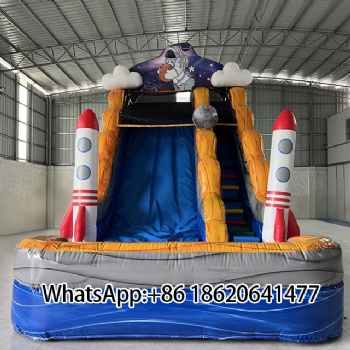 Commercial Inflatable Water Slide: Space - Inspired Thrills