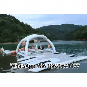 Inflatable Lake Leisure Platform: A Perfect Spot for Water Fun