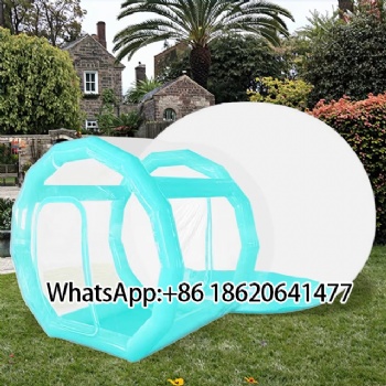 Colorful Inflatable Outdoor Tent for Backyard Relaxation