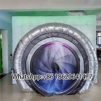 Inflatable Camera Lens Structure: Perfect for Photography - Themed Parties
