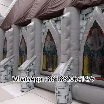 Inflatable Castle Structure: Eye - Catching Decor for Weddings & Parties