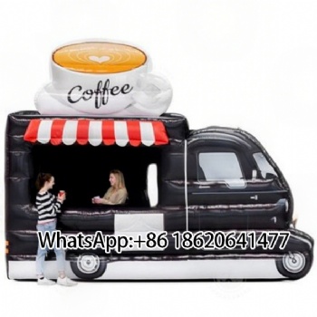Inflatable Coffee Truck Booth: Unique Party & Event Attraction