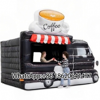 Inflatable Coffee Truck Booth: Unique Party & Event Attraction