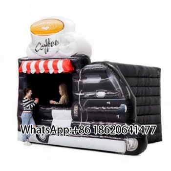 Inflatable Coffee Truck Booth: Unique Party & Event Attraction