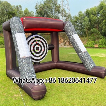 Inflatable Axe Throwing Game: Perfect for Party & Event Excitement