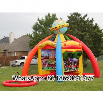 World Sports Games-Inflatable Carnival for Teens:Basketable,Socer&Football Challenges Available for Rental