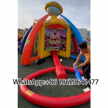 World Sports Games-Inflatable Carnival for Teens:Basketable,Socer&Football Challenges Available for Rental
