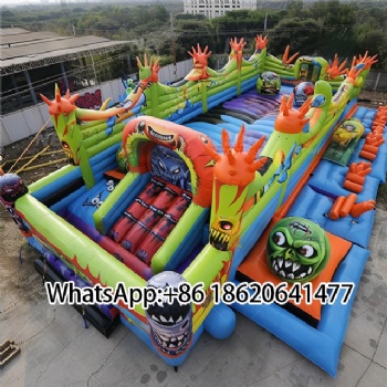 Commercial - grade Inflatable Water Park: Perfect for Amusement Venues