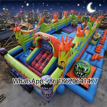 Commercial - grade Inflatable Water Park: Perfect for Amusement Venues