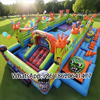 Commercial - grade Inflatable Water Park: Perfect for Amusement Venues