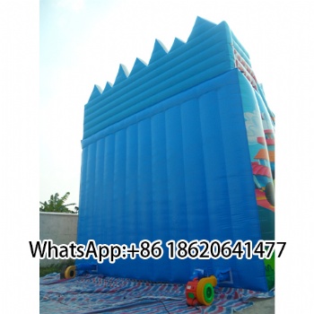 Inflatable Slide with Cartoon Decor: Perfect for Kids' Playgrounds