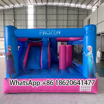 Frozen - Themed Inflatable Bounce House with Slide