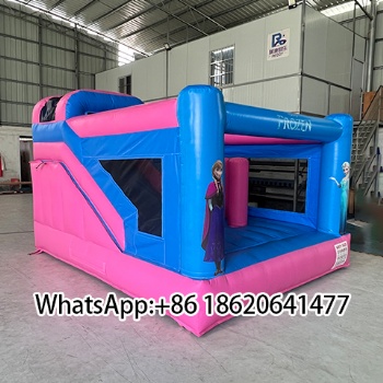 Frozen - Themed Inflatable Bounce House with Slide
