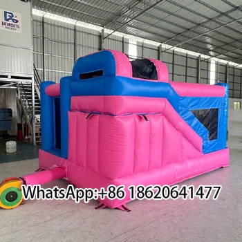 Frozen - Themed Inflatable Bounce House with Slide