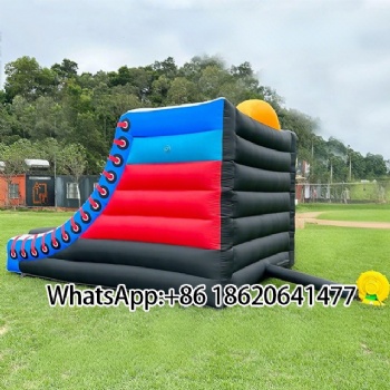 School Event Inflatable Basketable Games:5Hoops,4 Balls & Blower