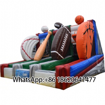 Giant Inflatable Multi-Sport Playground:baseball,Football,Basketball