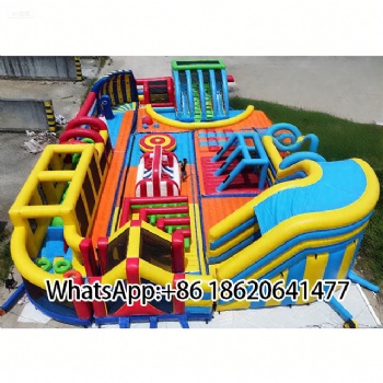 Multi-Level Inflatable Fun Park:Endless Entertainment for youngsters