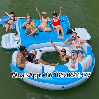 Large Inflatable Pool Float:Fun for Family Pool Time