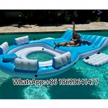 Large Inflatable Pool Float:Fun for Family Pool Time