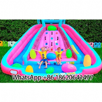 Inflatable Slide with Pool:Ultimate Outdoor Fun for Kids