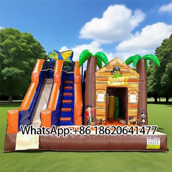 Pirate Inflatable Combo: Slide, Bounce House & Adventure