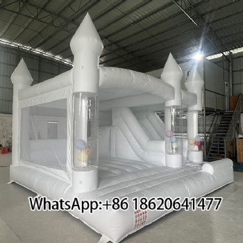 Chic Hollow-Outs: Luxury White Inflatable for Premium Events