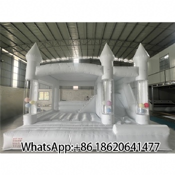 Chic Hollow-Outs: Luxury White Inflatable for Premium Events