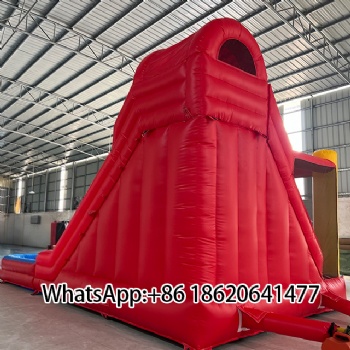 Backyard Adventure Hub: Inflatable Water Slide, Bounce & Pool in One