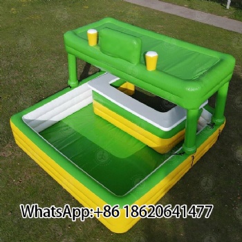 Inflatable Party Bar & Lounge Set | Outdoor Backyard Entertainment Center