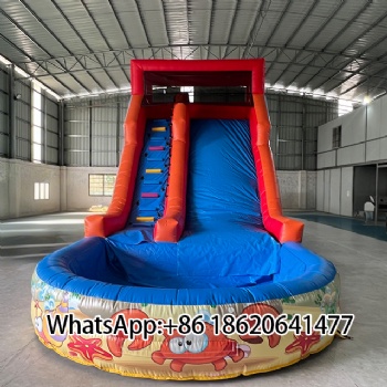 Ocean - Themed Inflatable Water Slide: A Splash of Summer Fun