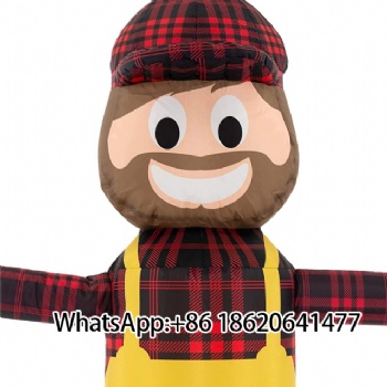 Inflatable Dancing Man: Eye - catching 'OPEN' Promotion Buddy